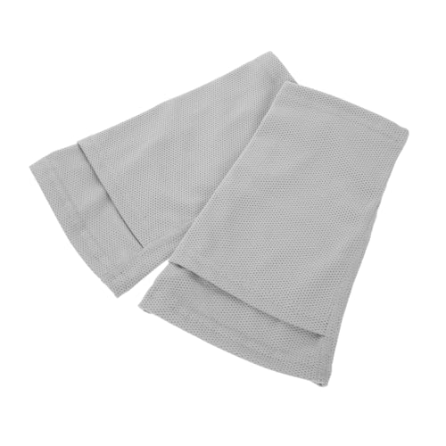 Happyyami 1 Pair Soccer Shin Guard Socks Breathable Shin Pads for Boys and Girls Adults Leg Sleeves for Football Compression Sleeves Grey l Size