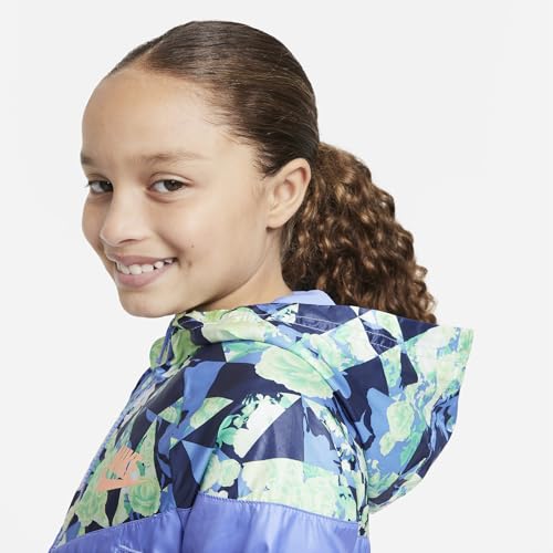 Nike Sportswear Windrunner Big Kids’ (Girls’) Printed Woven Jacket3