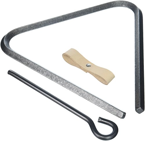 Enclume Premier 10-Inch Finishing Touches Dinner Triangle, Matches Enclume Pot Racks, Hammered Steel
