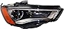 Evan Fischer Headlight Compatible with AUDI A3/S3 2015-2016 RH Passenger Side Lens and Housing Convertible/Sedan