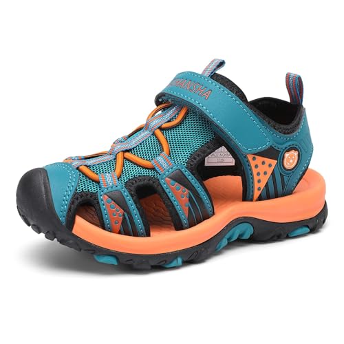 Mishansha Toddler Boys Water Shoes Navy Blue 12