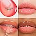 REVLON Super Lustrous Glimmer Lip Oil, Moisturizing & Tinted, Shiny Finish, Made with Plant-Based Squalane, 002 Miss Coral, 0.13 fl oz