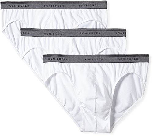 Preisvergleich Produktbild Schiesser 3er Pack Funktions-Slip Rio 95 / 5 Herren M Weiss