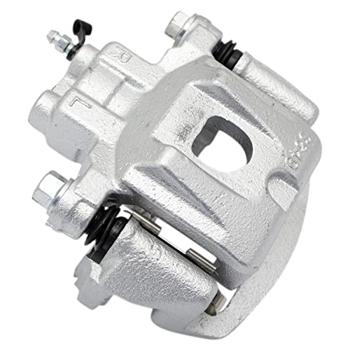 Image of TRQ Rear Brake Pad and Rotor Set Ceramic G Coated Rotors Calipers