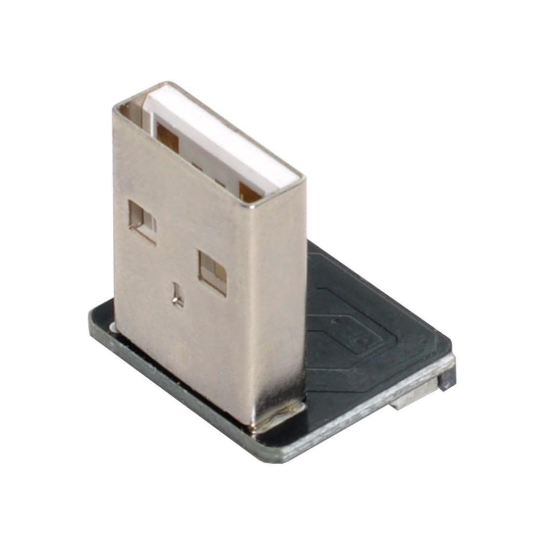 chenyang USB 2.0 Male 90 Degree Down Angled Flat Connector Support 480Mbps Data Transfer 5V Charging for Ribbon Cable,Raspberry Pi, GoPro,Drone, Camera, Gimbal