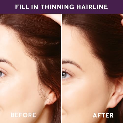 Image of Madison Reed Root Touch Up + Brow Filler, Sienna Auburn Red - Instant Gray Coverage, Fills Brows & Thinning Hairlines, Rain /Sweat /Pillow-Proof, Smart 8-Free, Leaping Bunny Certified, 0.13 oz (60 Uses)
