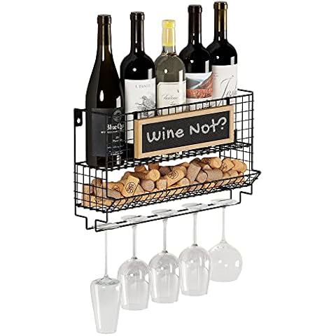 Wall35 Cork Wine Rack Wall Mounted Cover