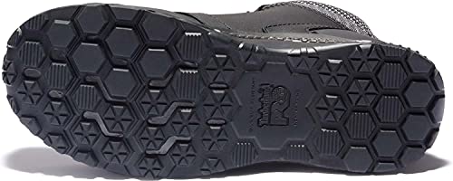 Timberland PRO Timberland PRO Women's Reaxion Athletic Hiker Composite Safety Toe Industrial Boot, Black/Grey, 9