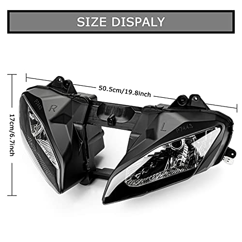 Pslcustomerservice HL5-HL0107 Motorcycle Front Headlight Head Lamp Light Assemblies thumb #3