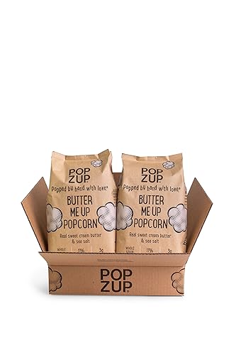 Popzup Popcorn - Popped & Seasoned By Hand With Pure And Simple Ingredients, Gluten Free And Non-Gmo  cover