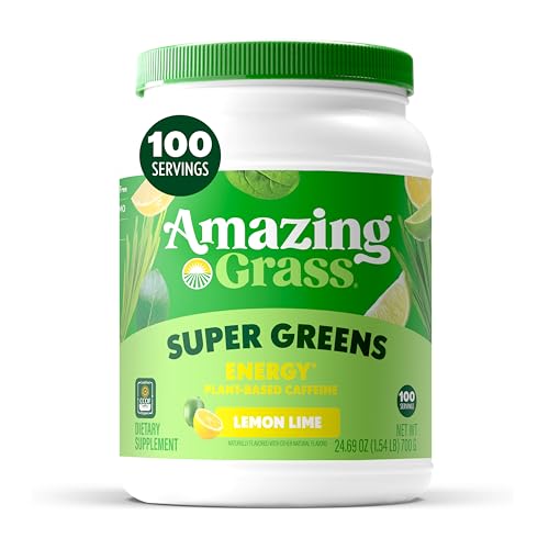 Amazing Grass Green Superfood Energy: Super Greens Powder & Plant