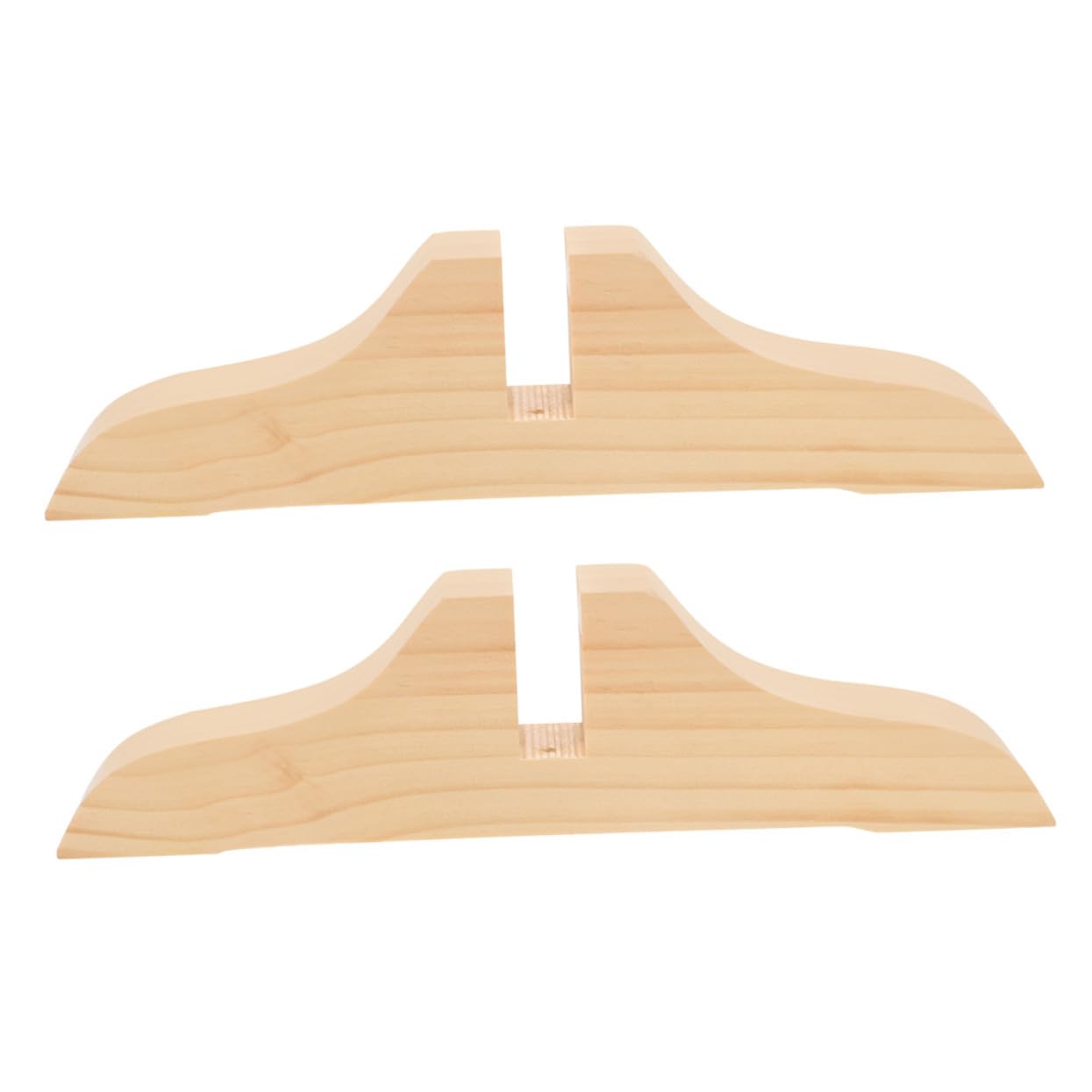 Support stable pour paravent en bois massif évitant la chute de séparation bureau