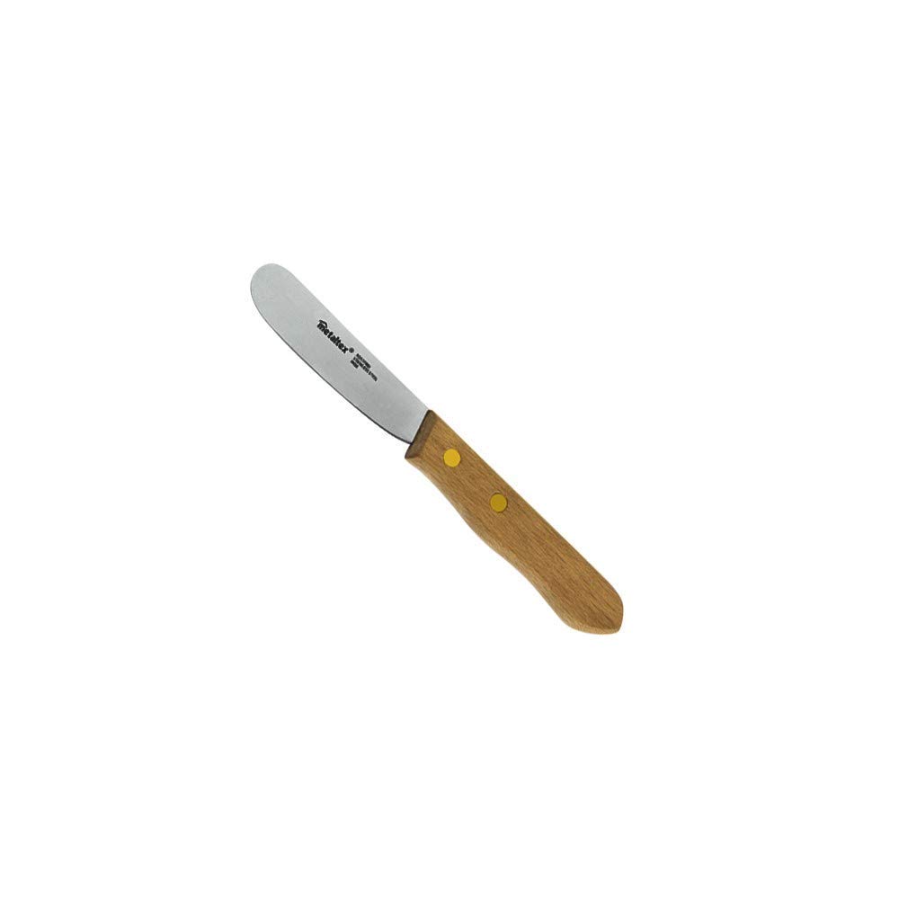 Metaltex Paleta Mantequilla, Madera y Acero INOX, Natural, 16 cm