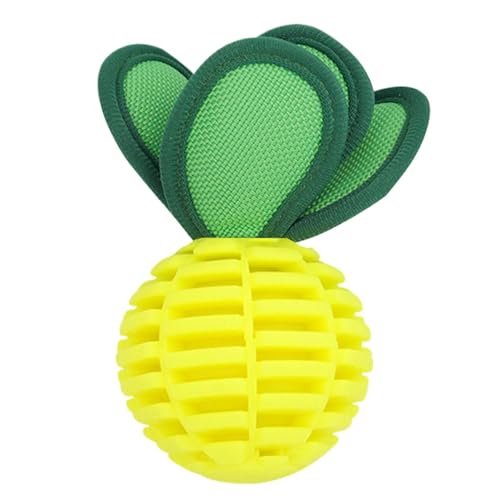 Dog Toys For Chewers - Nylon TPU 4.33 Inches Radish Shape Squeaky Pet Chew Item, Bite Resistant Interactive Play | Puppy Teething Item, Boredom Relief Training Tool, Cleaning Enrichment Chew