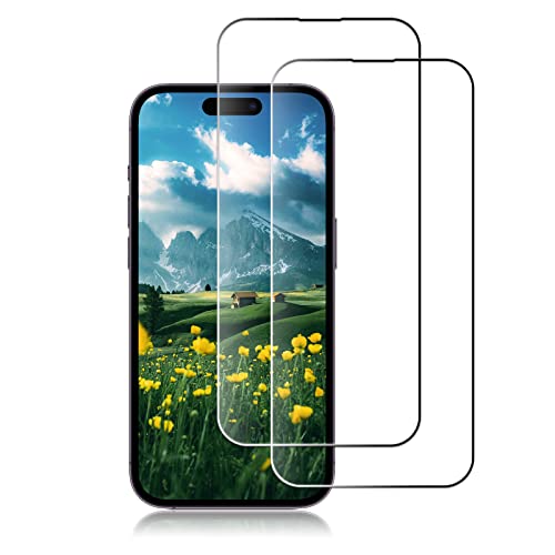 【2枚セット】For iphone 14 Pro MAX 用の フィルム 専用対応 ガラスフィルム 強化ガラス for iphone 14 Pro MAX 用の 液晶保護フィルム 硬度9H 高透過率 日本旭硝子素材AGC 気泡ゼロ 飛散防止処理保護フィルム