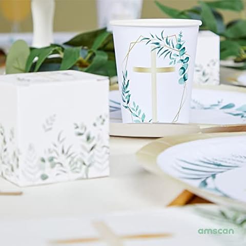 Amscan Botanical Celebration Favour Boxes Pack Cover