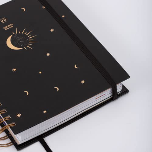 UO Eclipse Day School Diary Academic Version Page: Starts September 2022 and Ends August 2023, Hardcover, with 126 Stickers - Image 3