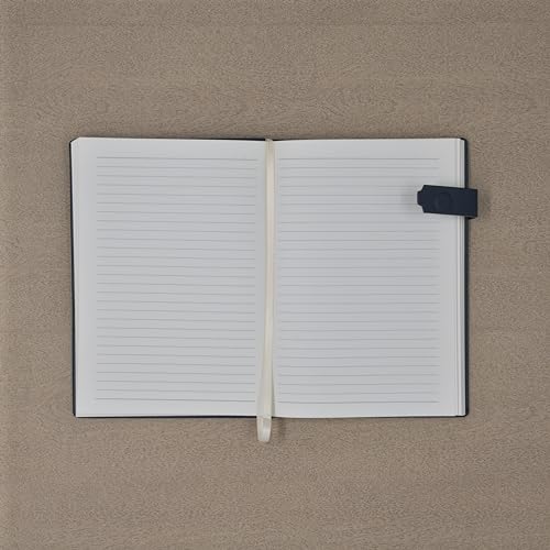 Image of Kitabby Legacy Slide A5 Ruled Notebook - Navy Blue