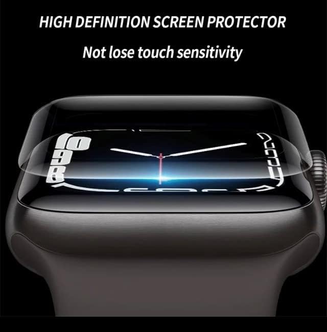 WardSan [ 7 Pieces Hydrogel Screen Protector Film Apple Watch 38mm Serie ULTRA SE/8/7/6/5 3/2/1 - Image 2