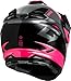GMAX GM-11S Ronin Snow Helmet W/Electric Shield (Black/Grey/Pink, Small) - FMVSS 218 Approved