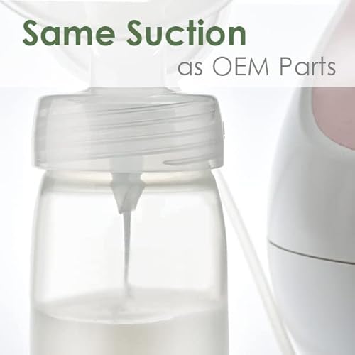 Maymom Pump Parts Compatible With Spectra S2 Spectra S1 Spectra 9 Plus Breastpump, Incl 24Mm Flange Valve Tubing Backflow Protector, Replace Original Spectra Pump Parts Or Spectra S2 Accessories #TOP4