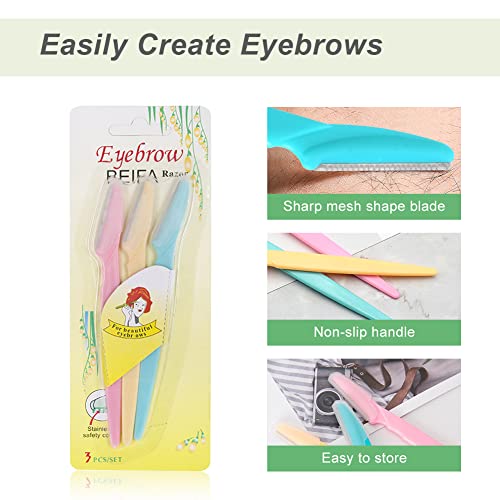 Rasoio per sopracciglia e dermaplaning, Lametta