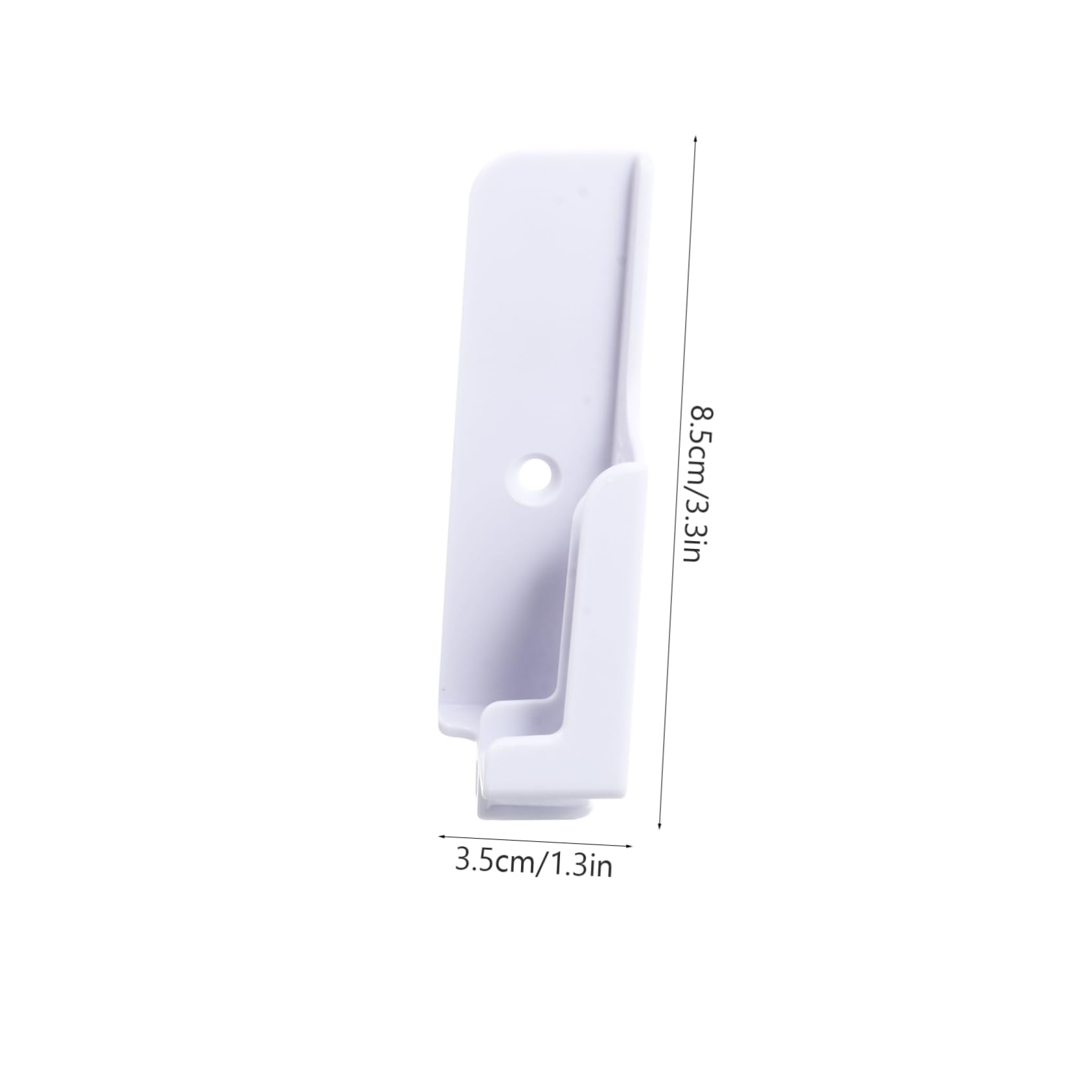 IWOWHERO 1 Pair Adjustable Phone Wall Bracket Wall Mounted Dock for Tablets Smartphones Slot Design Two Installation Modes for Home Office Use Suitable for Smooth Surfaces