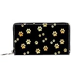 Praktisches Reißverschluss-Design: Unsere praktische Damen-Geldbörse verfügt über 12 Kartenfächer, 2 Fächer und 1 Fach mit Reißverschluss für Münzen. Dieser Brieftaschen-Organizer kann alle Ihre persönlichen Utensilien mit Leichtigkeit organisieren.