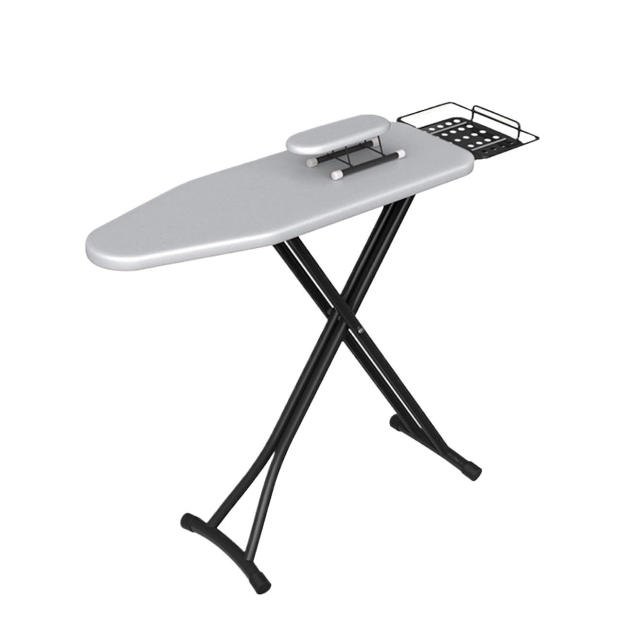 ASSE da Stiro Verticale Pieghevole con Poggiaferro A Vapore, Supporto da Stiro Antiscivolo Superficie da Stiro (39''*13'')(Style3)