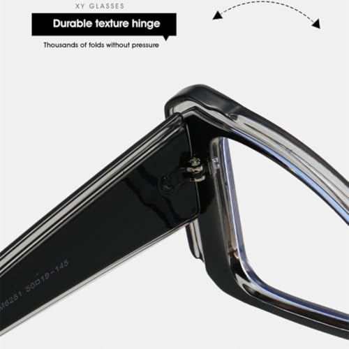 Lunettes anti-lumière bleue œil de chat contre le mal de tête et les yeux secs sur écran