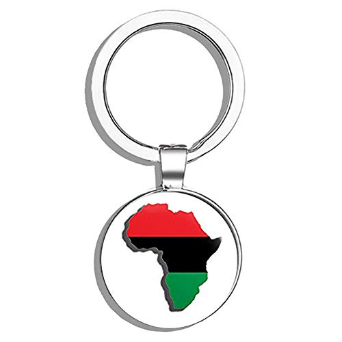 HJ Media Africa Shaped Pan African Flag (American Vinyl is