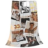 Rudy Pankow Flannel Blanket Ultra Soft Micro Fleece Throw Blankets Merchandise Warm Lightweight Bedding for Sofa Couch Chair All Season 50'x40'