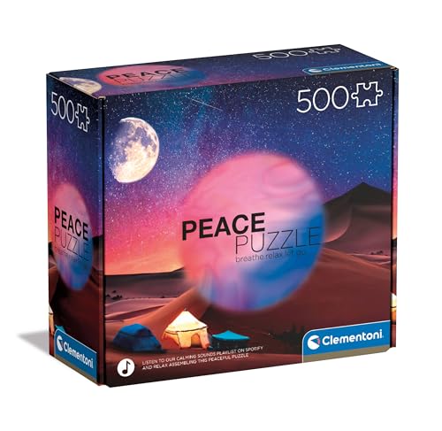 Puzzle 500 pièces : Peace Puzzle Clementoni Puzzles - vue 7