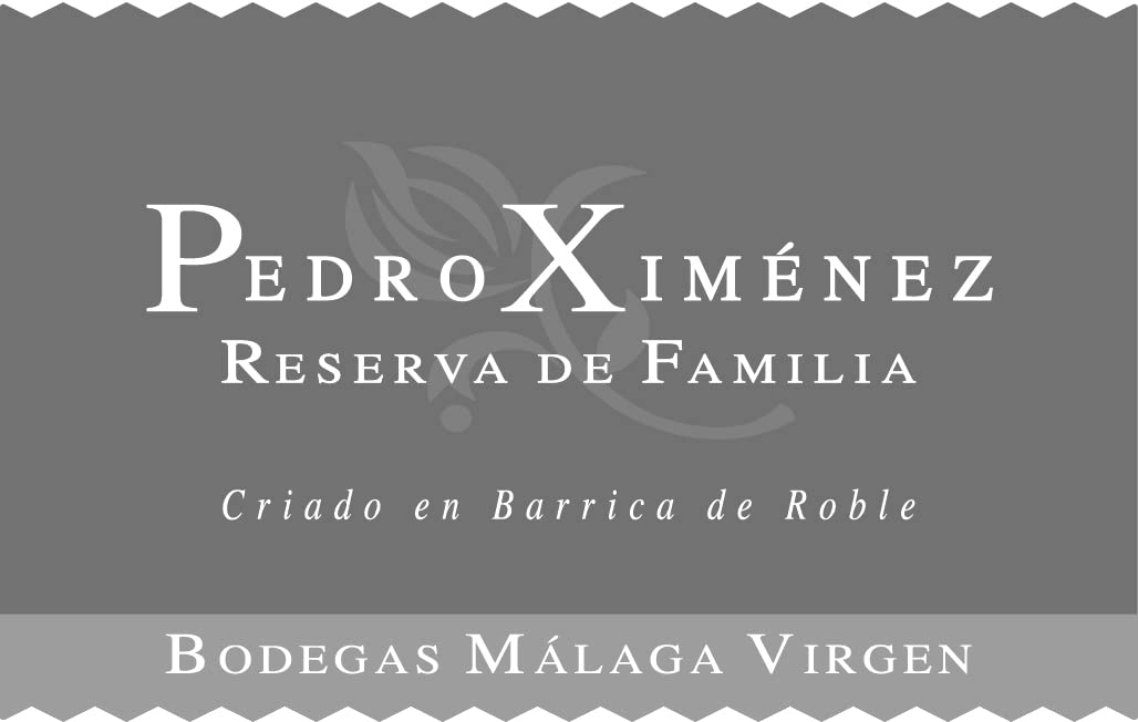 Pedro Ximenez Reserva de Familia - Packung mit 3 Flaschen 50cl - Süßer Likörwein D.O. "Malaga"