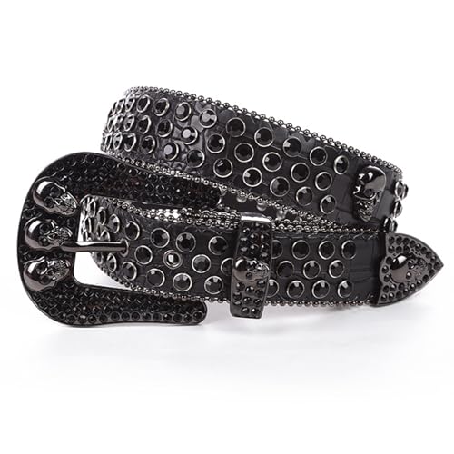 Ceinture en strass pour illuminer vos jeans look cowgirl western