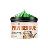 knowledgi Crema para pies de Mascotas, Puede Proporcionar Grasa para Perros y Gatos, Proteger los pies de Mascotas Secos, ásperos y agrietados