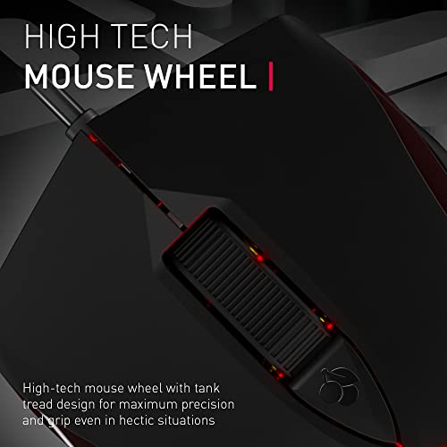 MC 3.1 Raton con Cable USB 2.0 5000 DPI, Negro - Mouse gaming - Immagine 5
