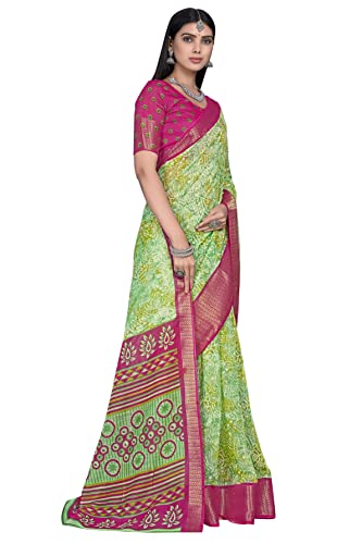 Image of Glory Sarees Women's Cotto Silk Saree With Blouse Piece (Fashion104 Parent)