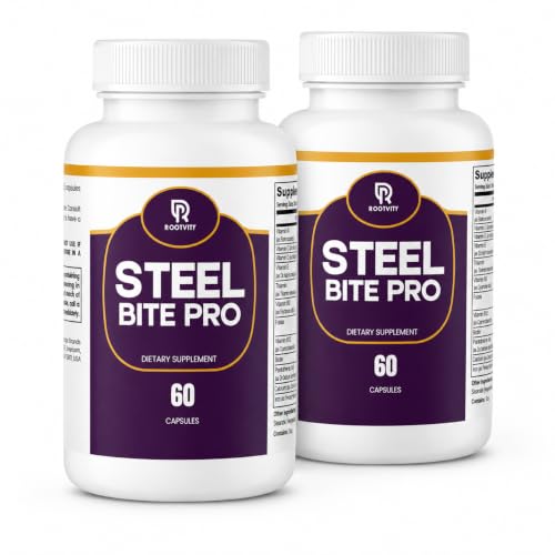 Rootvify Steel Bite Pro Advanced Daily Formula - 2 Pack, 120 Count Total