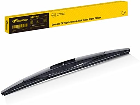 Raidbee 12 inch Rear Wiper Blade Replacement for Toyota Corolla Hatchback 2022-2019, Nissan Versa 2019-2014 Back Windshield Wiper (H306/12-B)