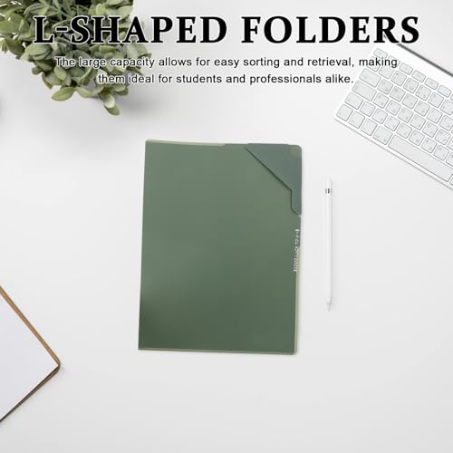 Lot de dossiers plastique rigides et imperméables pour archivage - 4
