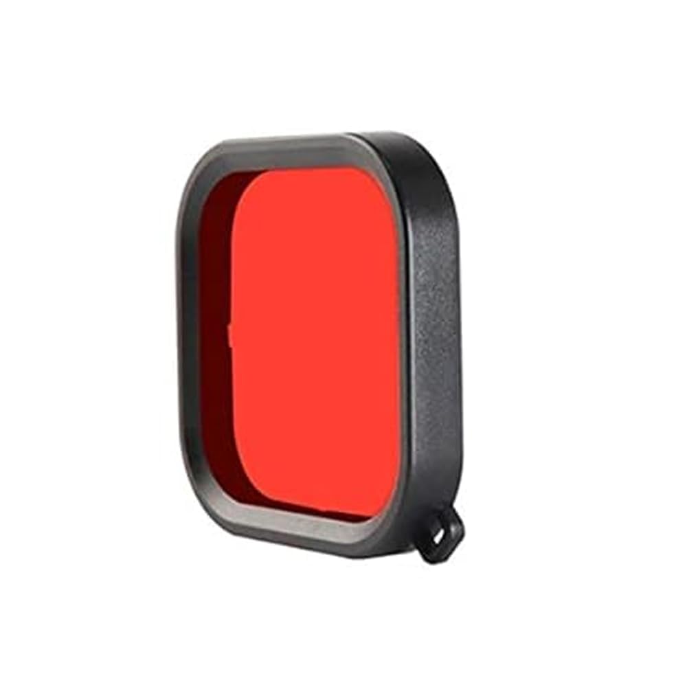 Action Pro Filter Lens Housing Case Compatible with GoPro Hero-8 (Red)-image-11
