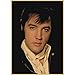 QAQTAT Elvis Presley Póster de Papel Kraft Vintage Retro Rock and Roll Music Star Pintura Decorativa Nostalgia Pegatinas de Pared Bar Café Decoración del hogar Regalo (30 * 42 cm)