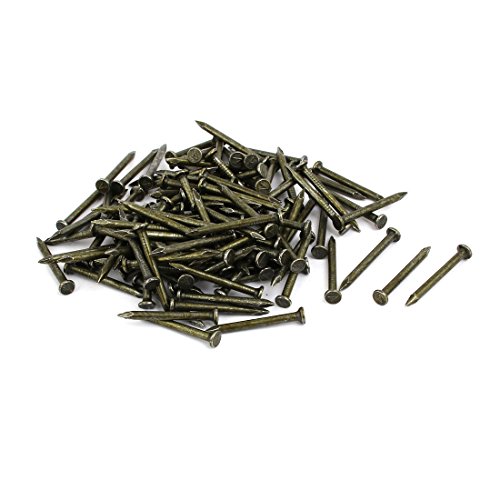 Aexit Fiber Concrete fastener Cement Wall Carbon Steel Point Tip Wire Nails 2.8mmx32mm 200PCS Model:13as131qo646