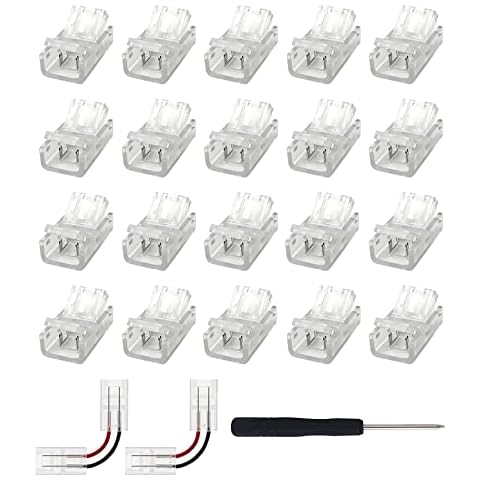 HUAZIZ Conector de Tira LED Impermeable Cover