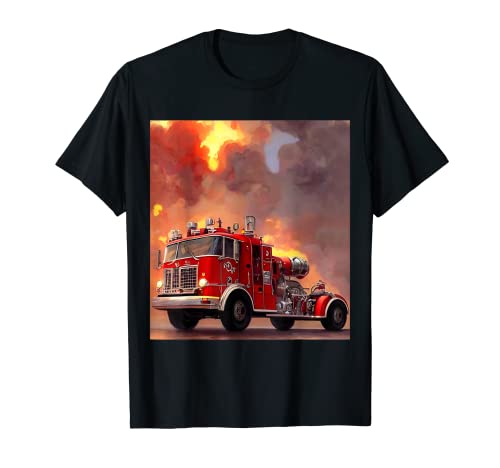 Großes Feuerwehrauto T-Shirt Cover