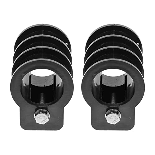 Escalera para piscina con broche estabilizador plástico negro miniatura 1