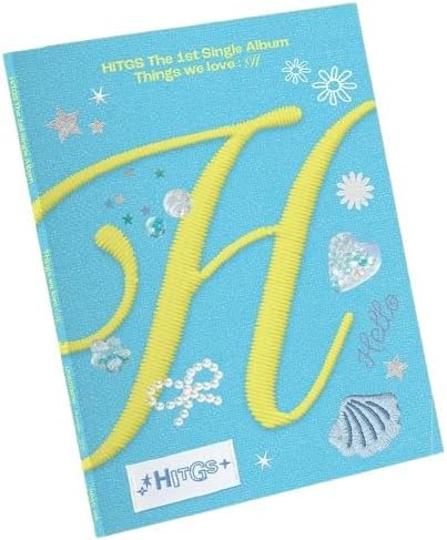 Hitgs - 1st Single Album Things we love : H CD (Hello ver.) + Extra photocards