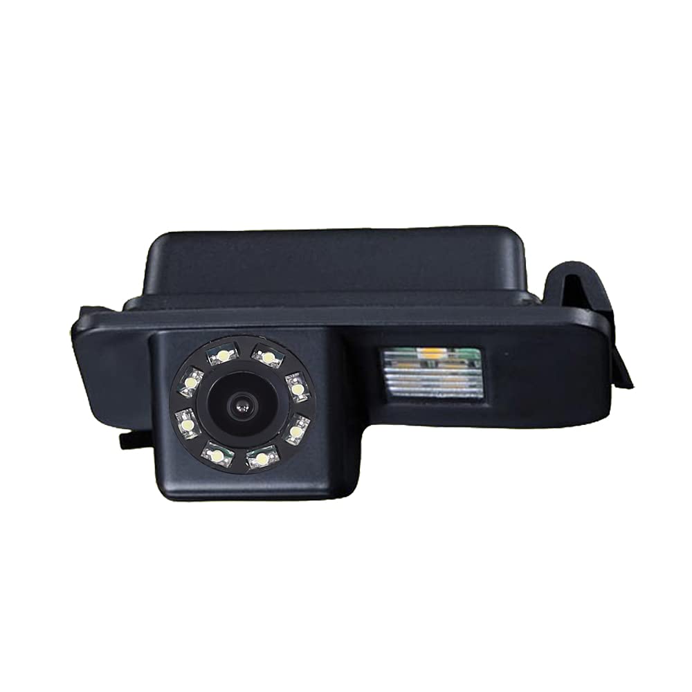 8 leds nachtzicht Super HD parkeerhulp achteruitrijcamera vervanging voor Ford Mondeo MK4/Focus 2 MK2.5 Facelifted Hatchback/EcoSport MK1 MK2/Kuga/Fiesta MK6/Galaxy MK3/S-Max MK1/Grand C-Max MK2/C-Max