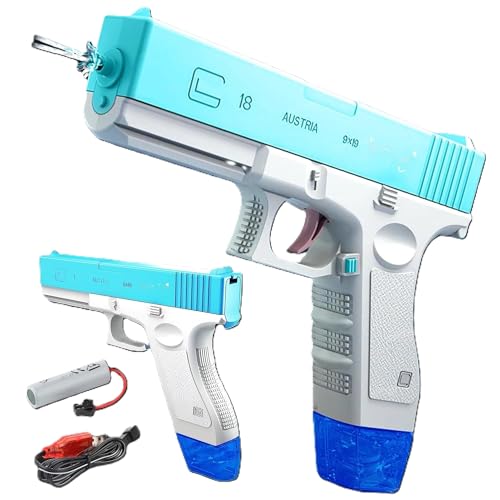 Image of PoPo Toys Holi Electric Glock Gun Blue